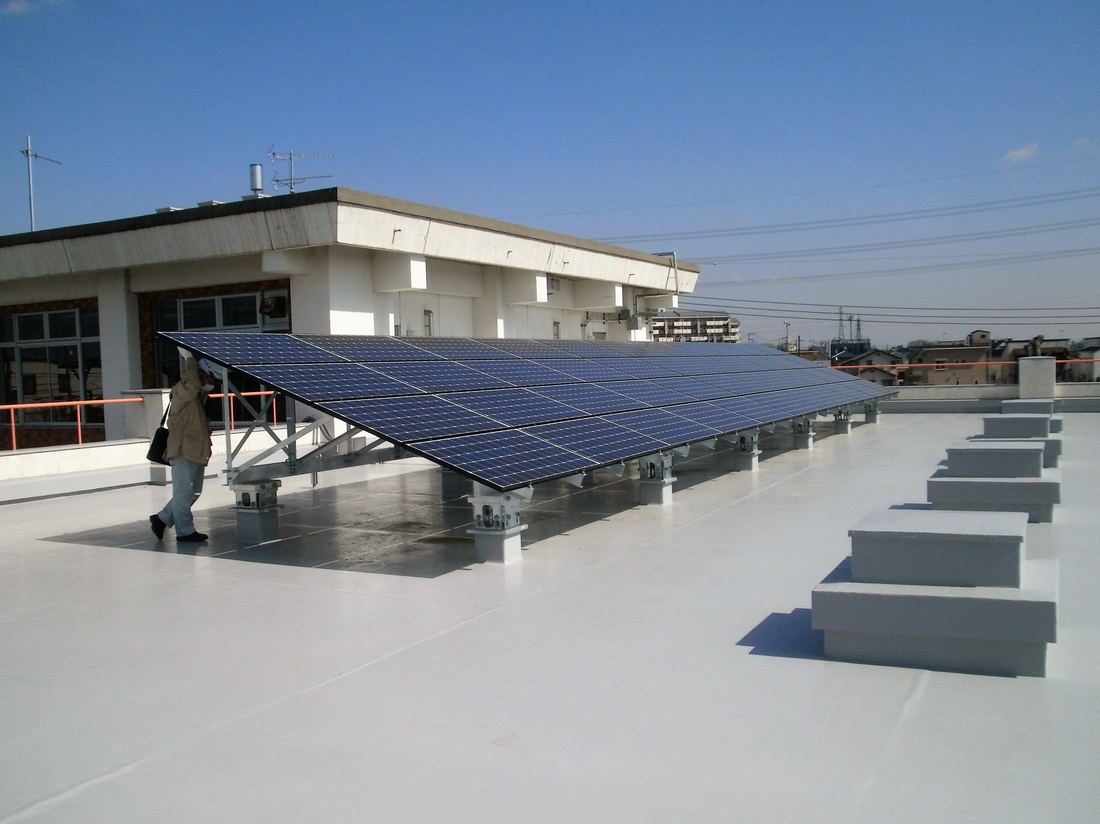 加須保健所の太陽光発電設備