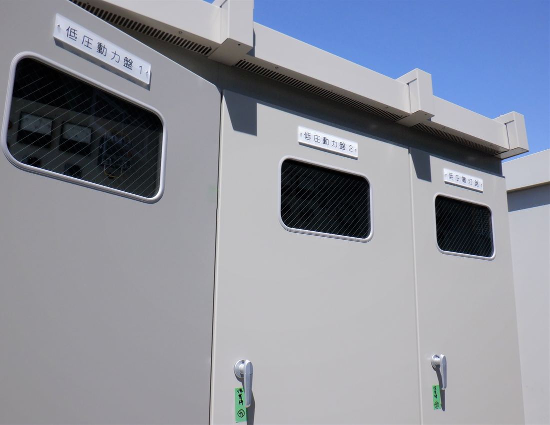 トーコー埼玉工場の受変電設備